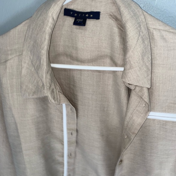 Crop button down shirt - Picture 2 of 2